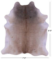 Thumbnail for Beige Natural Cowhide Rug - XX-Large 8' 0