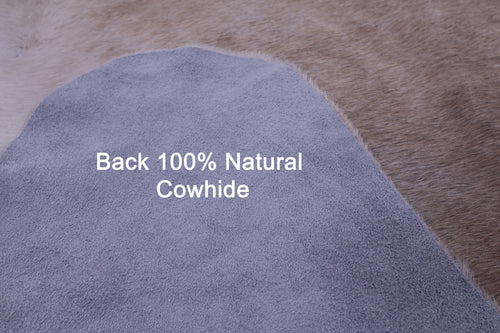 Beige Natural Cowhide Rug - XX-Large 8' 0