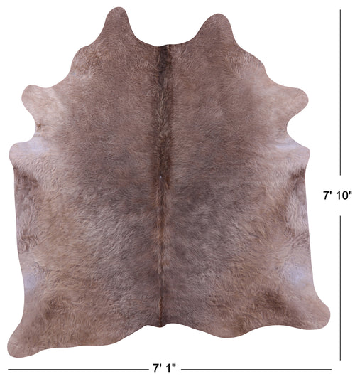 Champagne Natural Cowhide Rug - XX-Large 7' 10