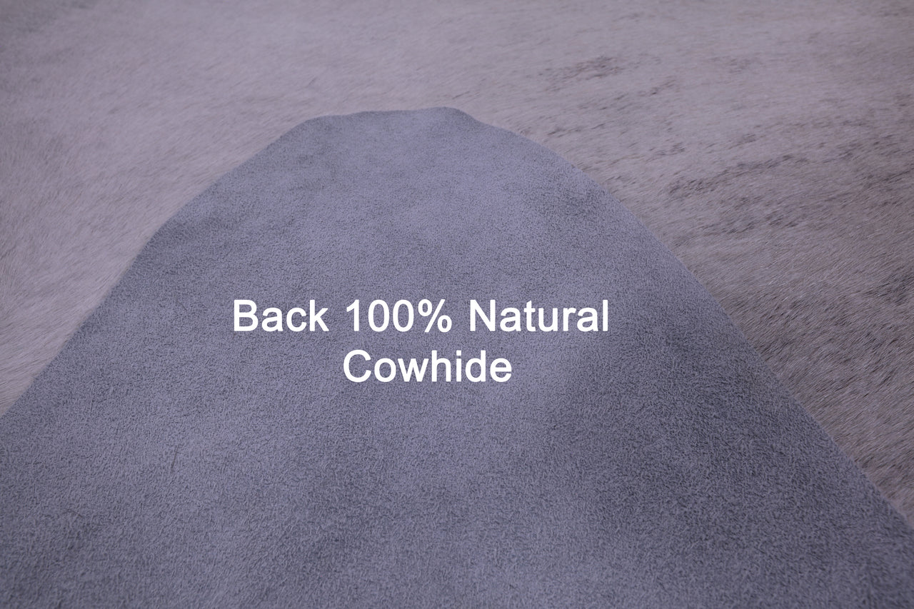 Light Brindle Natural Cowhide Rug - XX-Large 7' 4"H x 7' 0"W