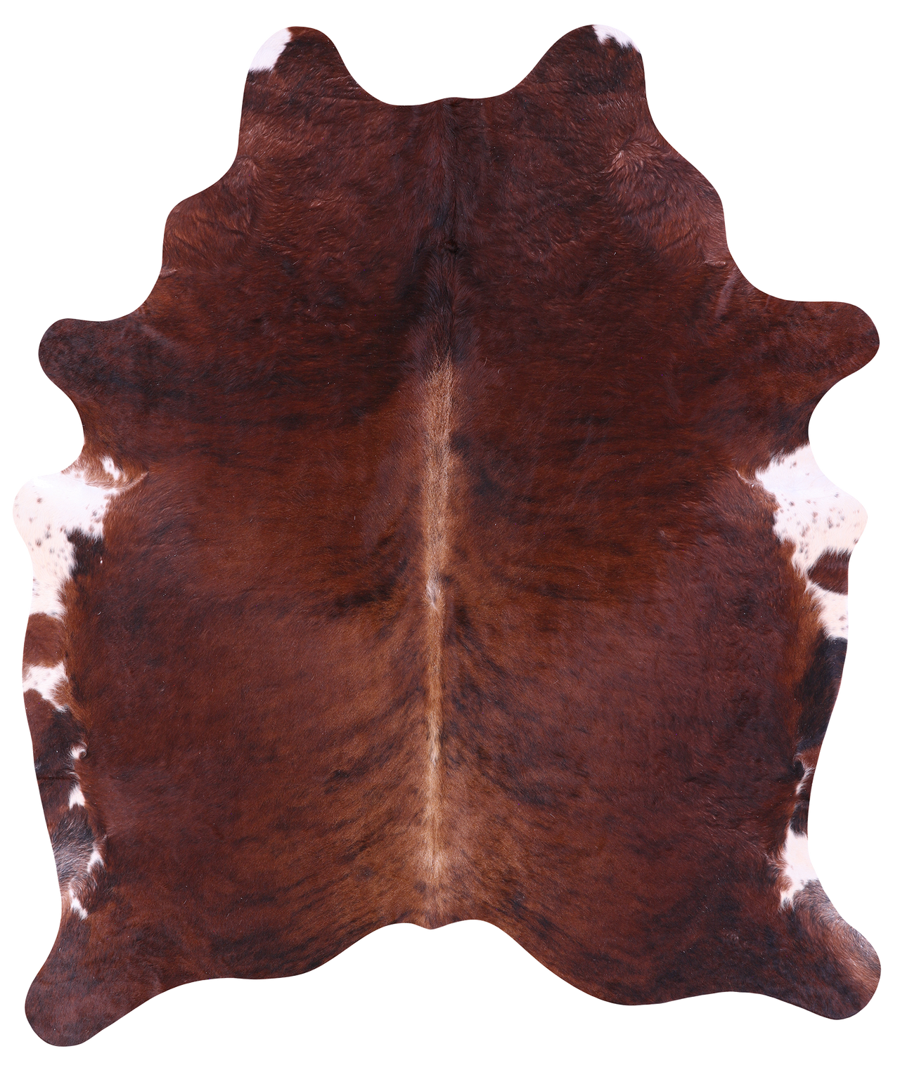 Brindle Natural Cowhide Rug - XX-Large 7' 7"H x 6' 3"W