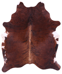 Thumbnail for Brindle Natural Cowhide Rug - XX-Large 7' 7