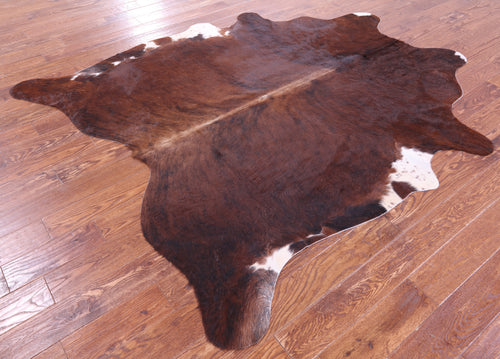 Brindle Natural Cowhide Rug - XX-Large 7' 7