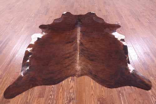 Brindle Natural Cowhide Rug - XX-Large 7' 7