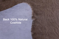 Thumbnail for Champagne Natural Cowhide Rug - X-Large 7' 0