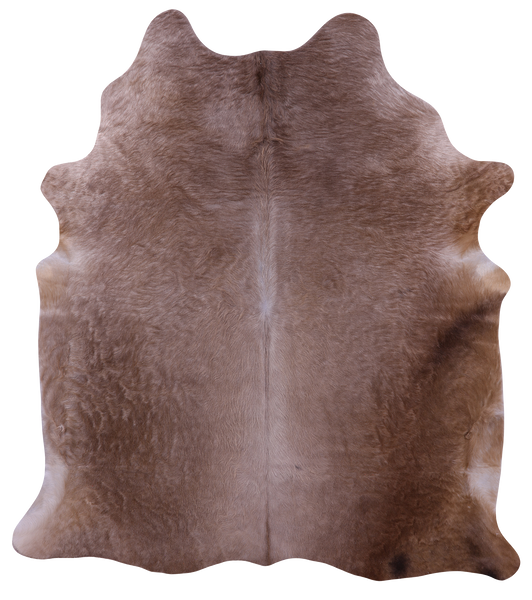 Champagne Natural Cowhide Rug - X-Large 7' 0"H x 6' 3"W