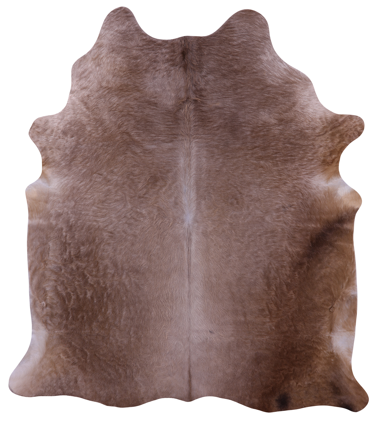Champagne Natural Cowhide Rug - X-Large 7' 0"H x 6' 3"W