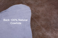 Thumbnail for Light Brown Natural Cowhide Rug - XX-Large 7' 6