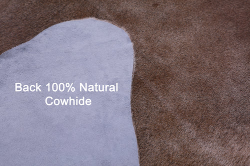 Light Brown Natural Cowhide Rug - XX-Large 7' 6