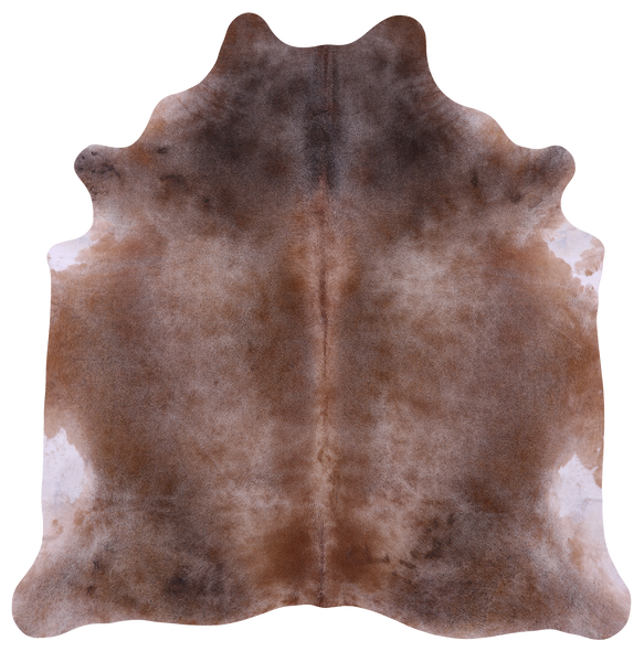 Light Brown Natural Cowhide Rug - XX-Large 7' 6"H x 7' 1"W