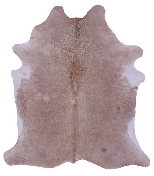 Beige Natural Cowhide Rug - XX-Large 8' 2