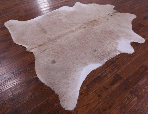 Beige Natural Cowhide Rug - XX-Large 8' 2