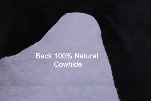 Dark Brown Natural Cowhide Rug - XX-Large 8' 0