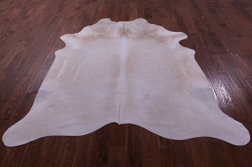 Beige Natural Cowhide Rug - XX-Large 7' 4