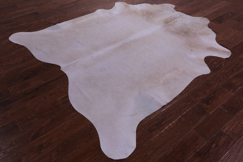Beige Natural Cowhide Rug - XX-Large 7' 4