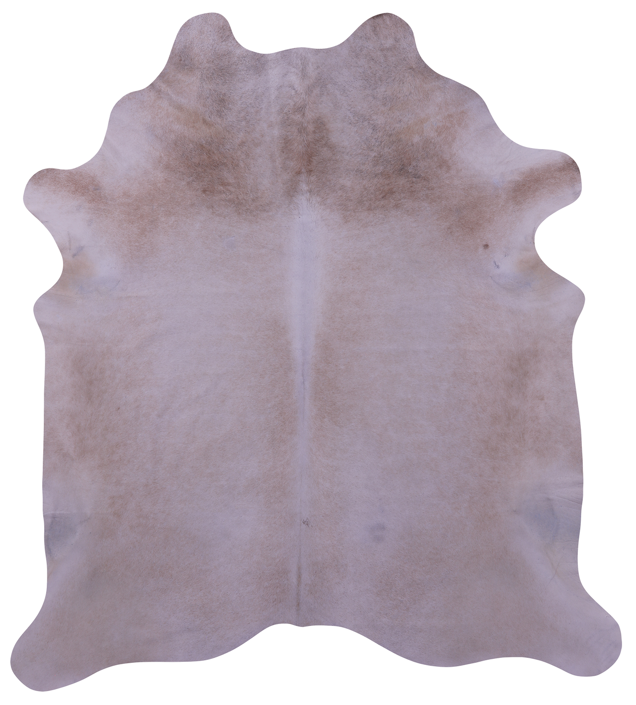 Beige Natural Cowhide Rug - XX-Large 7' 4"H x 6' 7"W