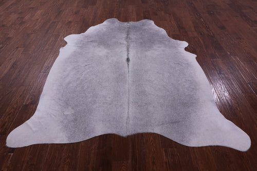 Grey Natural Cowhide Rug - XX-Large 7' 5