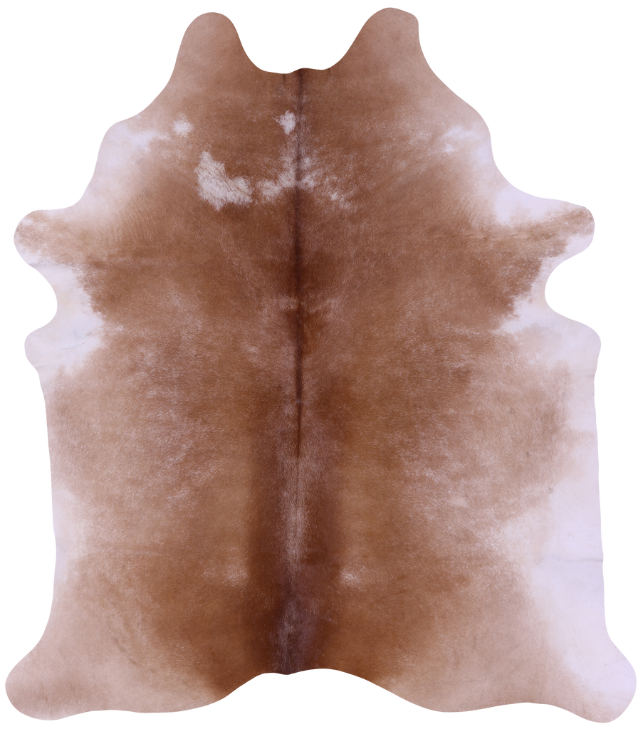 Light Brown Natural Cowhide Rug - XX-Large 8' 4"H x 7' 3"W