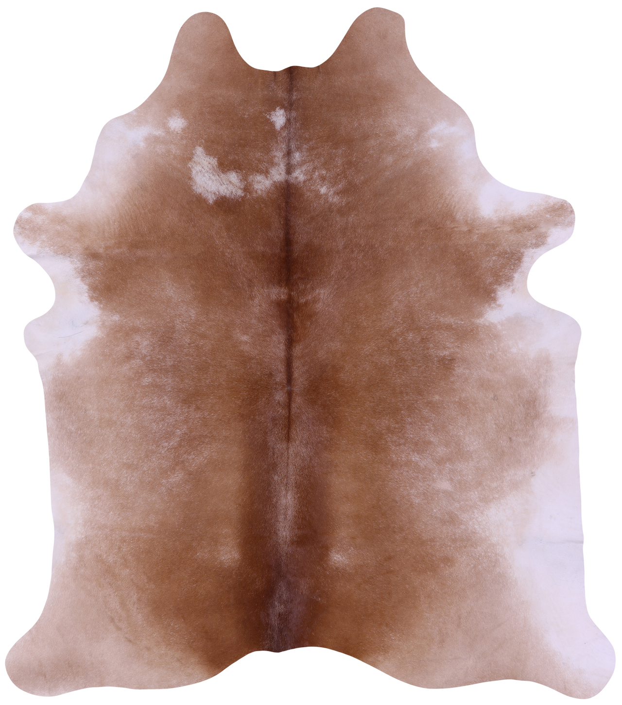 Light Brown Natural Cowhide Rug - XX-Large 8' 4"H x 7' 3"W