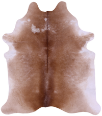Thumbnail for Light Brown Natural Cowhide Rug - XX-Large 8' 4