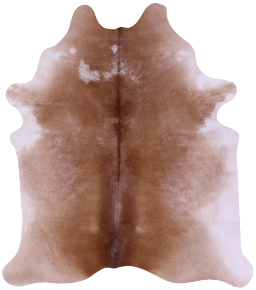 Light Brown Natural Cowhide Rug - XX-Large 8' 4