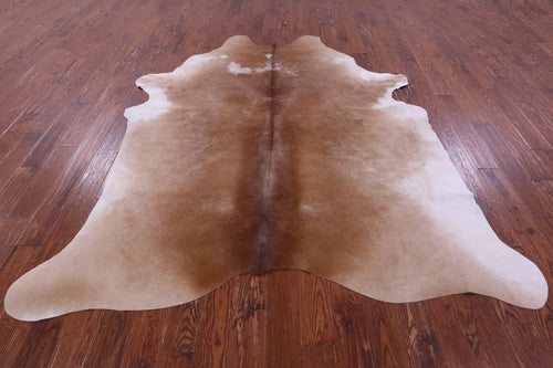 Light Brown Natural Cowhide Rug - XX-Large 8' 4
