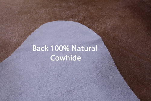 Light Brown Natural Cowhide Rug - XX-Large 8' 4
