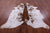 Brown Salt & Pepper Natural Cowhide Rug - XX-Large 7' 8"H x 6' 9"W