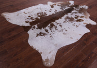 Thumbnail for Brown Salt & Pepper Natural Cowhide Rug - XX-Large 7' 8