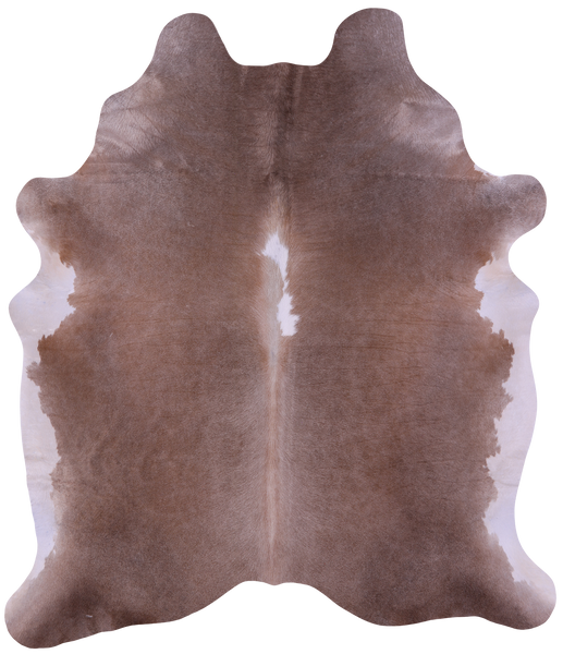 Champagne Natural Cowhide Rug - X-Large 7' 0"H x 6' 1"W