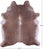 Champagne Natural Cowhide Rug - X-Large 7' 0"H x 6' 1"W