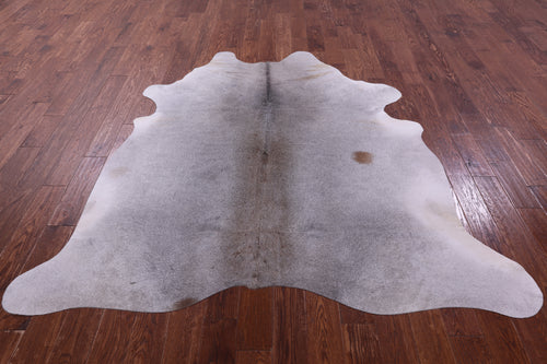 Grey Natural Cowhide Rug - X-Large 7' 0