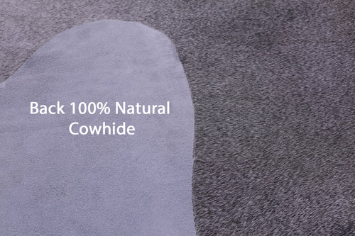 Grey Natural Cowhide Rug - X-Large 7' 0