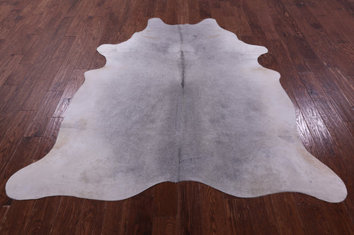 Grey Natural Cowhide Rug - X-Large 7' 1