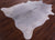 Grey Natural Cowhide Rug - X-Large 7' 1"H x 6' 3"W