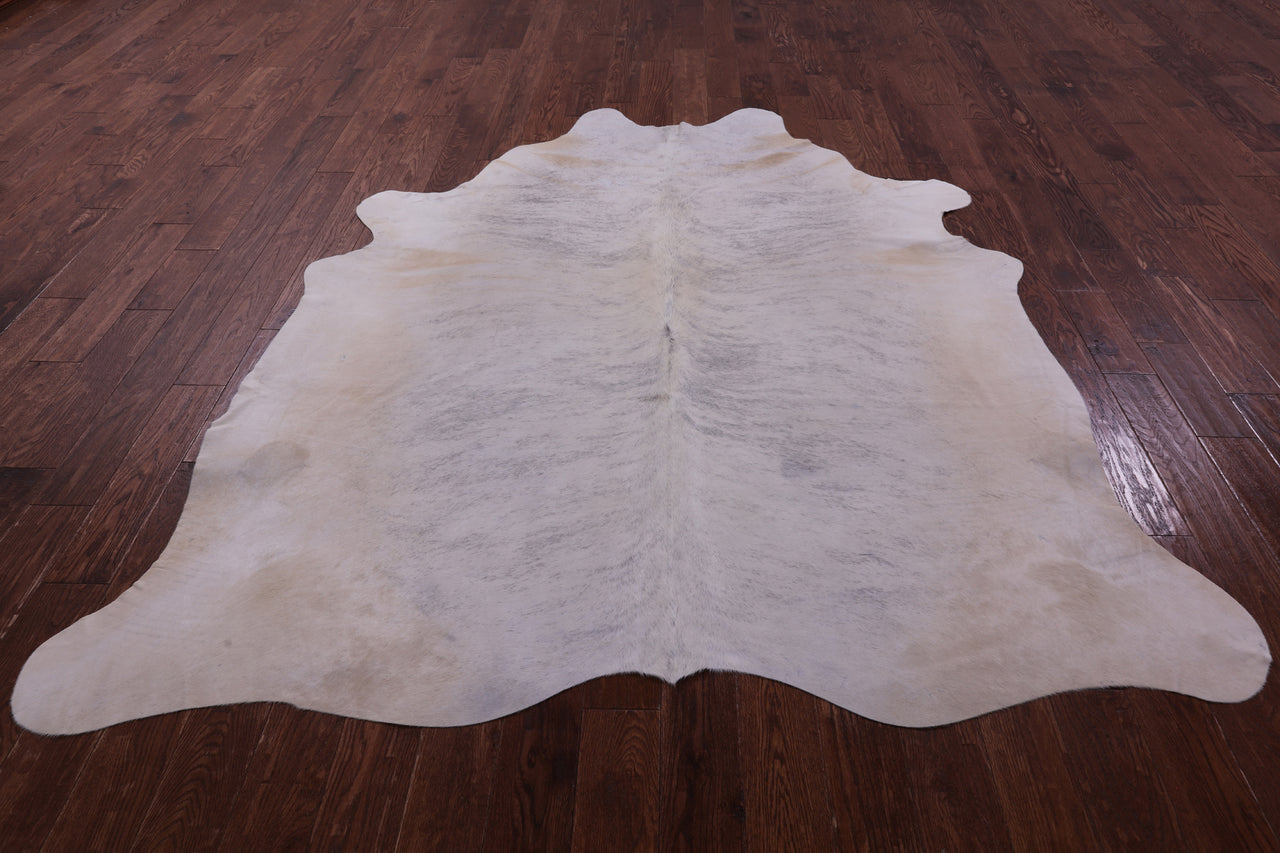 Light Brindle Natural Cowhide Rug - XX-Large 8' 0"H x 7' 0"W