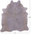 Light Brindle Natural Cowhide Rug - XX-Large 8' 0"H x 7' 0"W