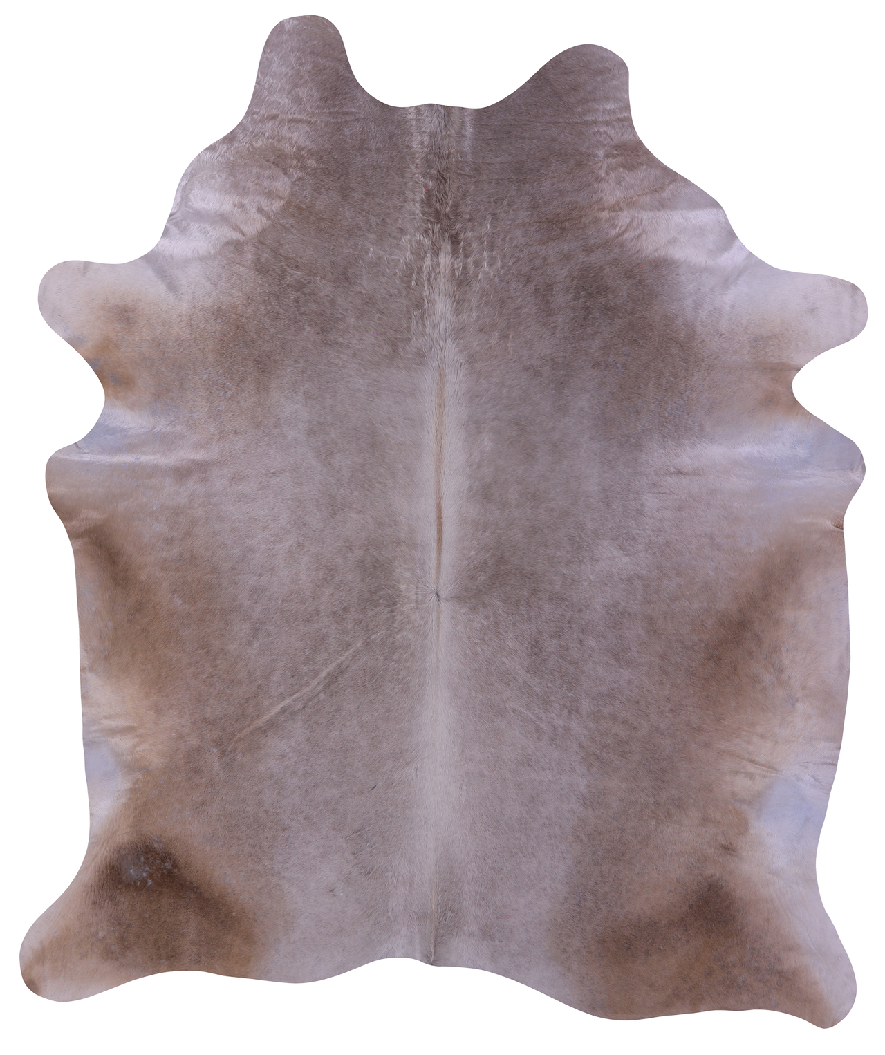 Champagne Natural Cowhide Rug - XX-Large 7' 10"H x 6' 7"W
