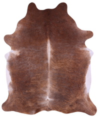 Thumbnail for Light Brindle Natural Cowhide Rug - XX-Large 8' 1