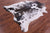 Brown Salt & Pepper Natural Cowhide Rug - XX-Large 7' 9"H x 6' 10"W