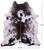 Brown Salt & Pepper Natural Cowhide Rug - XX-Large 7' 9"H x 6' 10"W