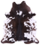 Brown Salt & Pepper Natural Cowhide Rug - XX-Large 7' 4"H x 6' 7"W