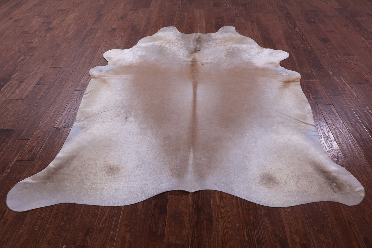 Beige Natural Cowhide Rug - XX-Large 8' 1"H x 6' 10"W