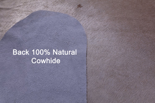Beige Natural Cowhide Rug - XX-Large 8' 1