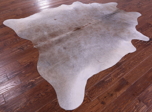 Grey Natural Cowhide Rug - XX-Large 7' 9