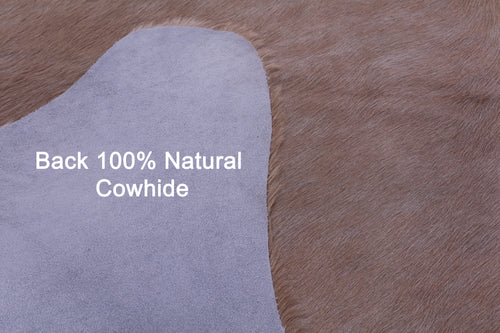 Beige Natural Cowhide Rug - XX-Large 7' 5