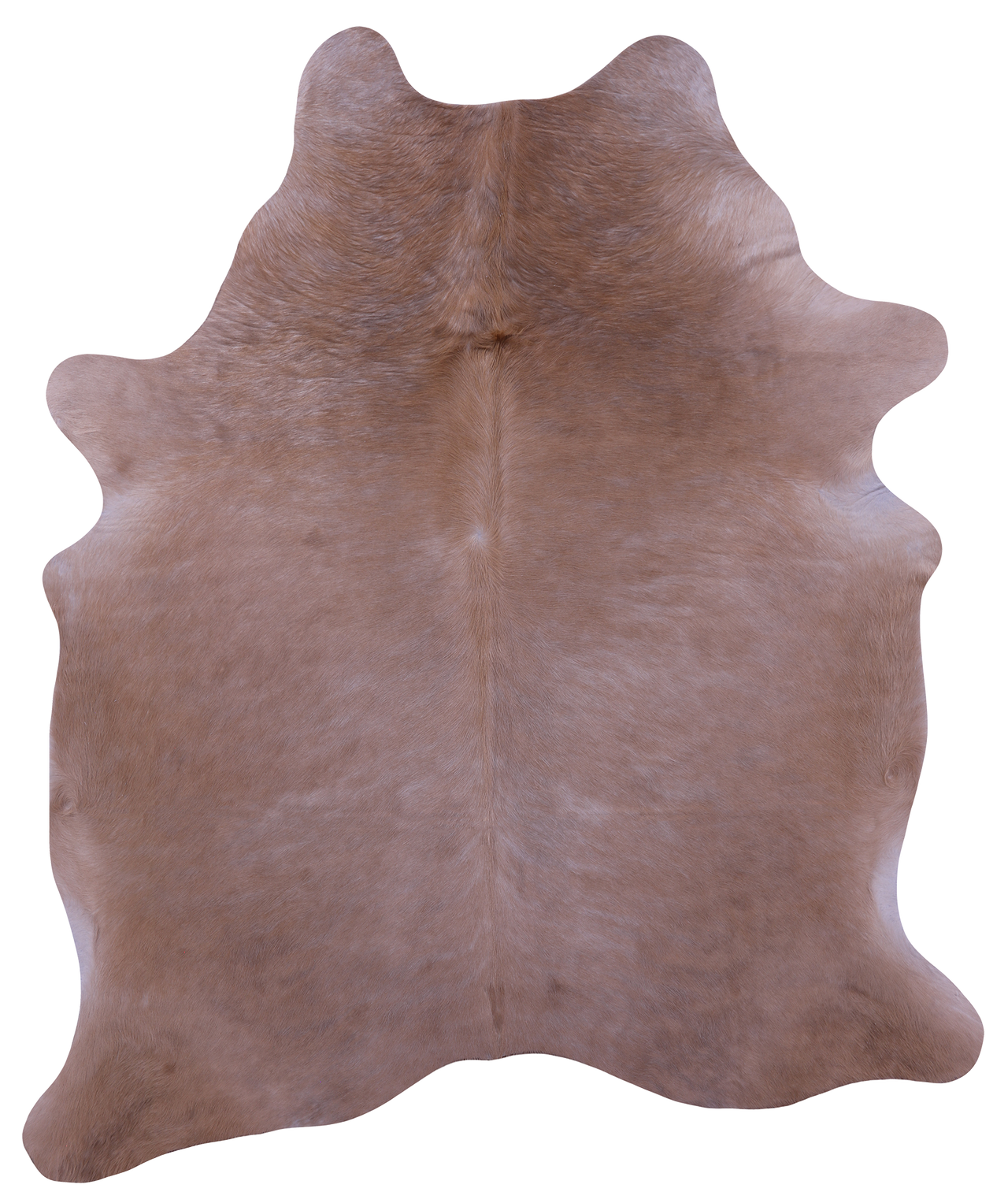 Beige Natural Cowhide Rug - XX-Large 7' 5"H x 6' 2"W