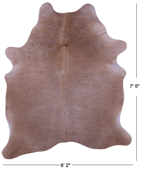 Beige Natural Cowhide Rug - XX-Large 7' 5