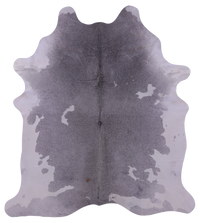 Thumbnail for Grey & White Natural Cowhide Rug - X-Large 7' 1