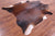 Dark Brown Natural Cowhide Rug - XX-Large 7' 6"H x 6' 6"W